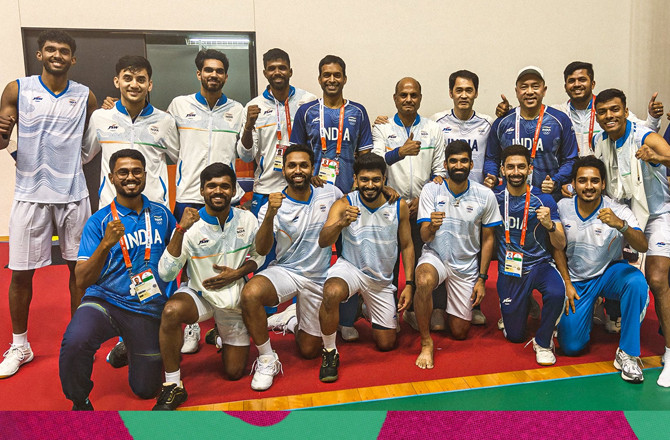Badminton Team.Photo:X