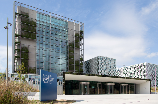 International Criminal Court building. Photo: X