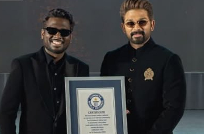 Allu Arjun And Atlee.Photo:INN