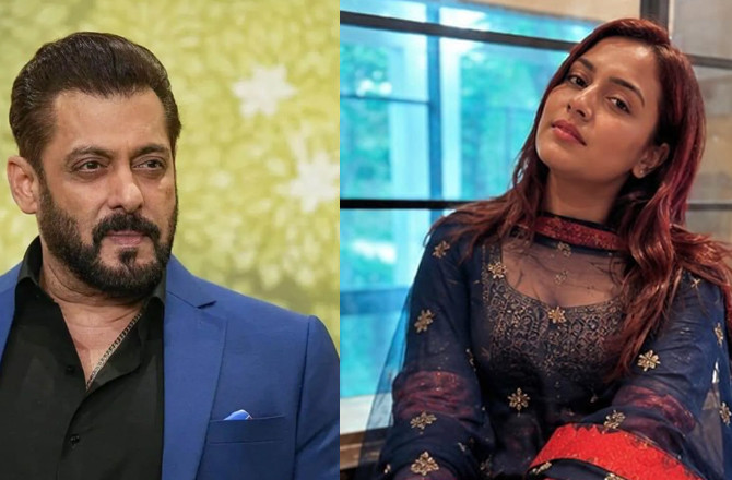 Salman Khan And Rhiti Tiwari.Photo:INN