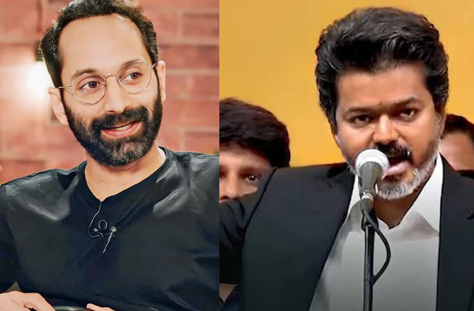 Fahadh Faasil And Vijay.Photo:INN